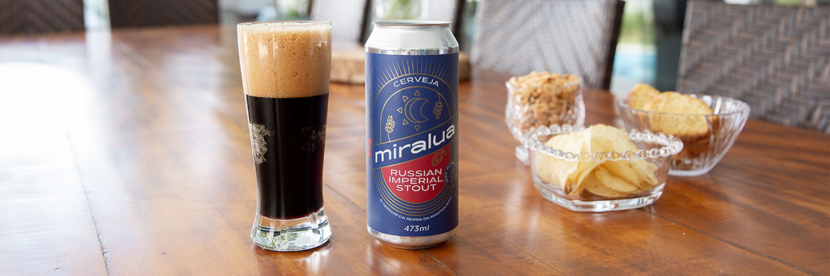 Cerveja Miralua Russia Imperial Stout